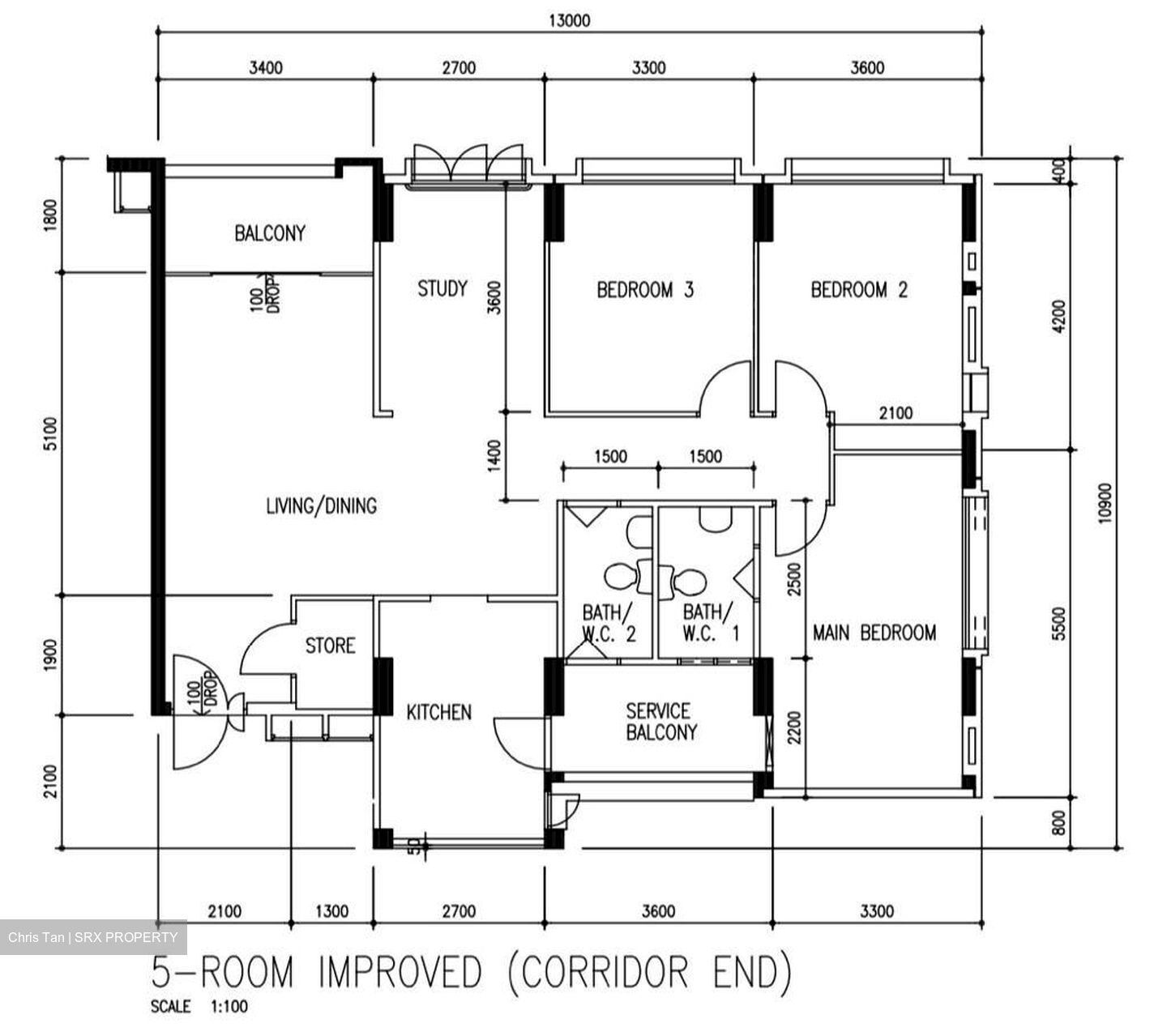 Blk 510 Serangoon North Avenue 4 (Serangoon), HDB 5 Rooms #570896541
